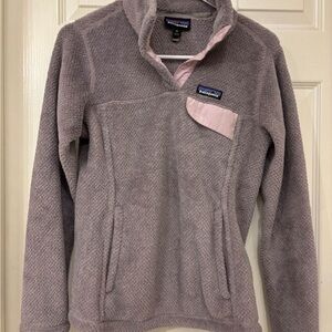 Patagonia Soft Gray Fleece Jacket